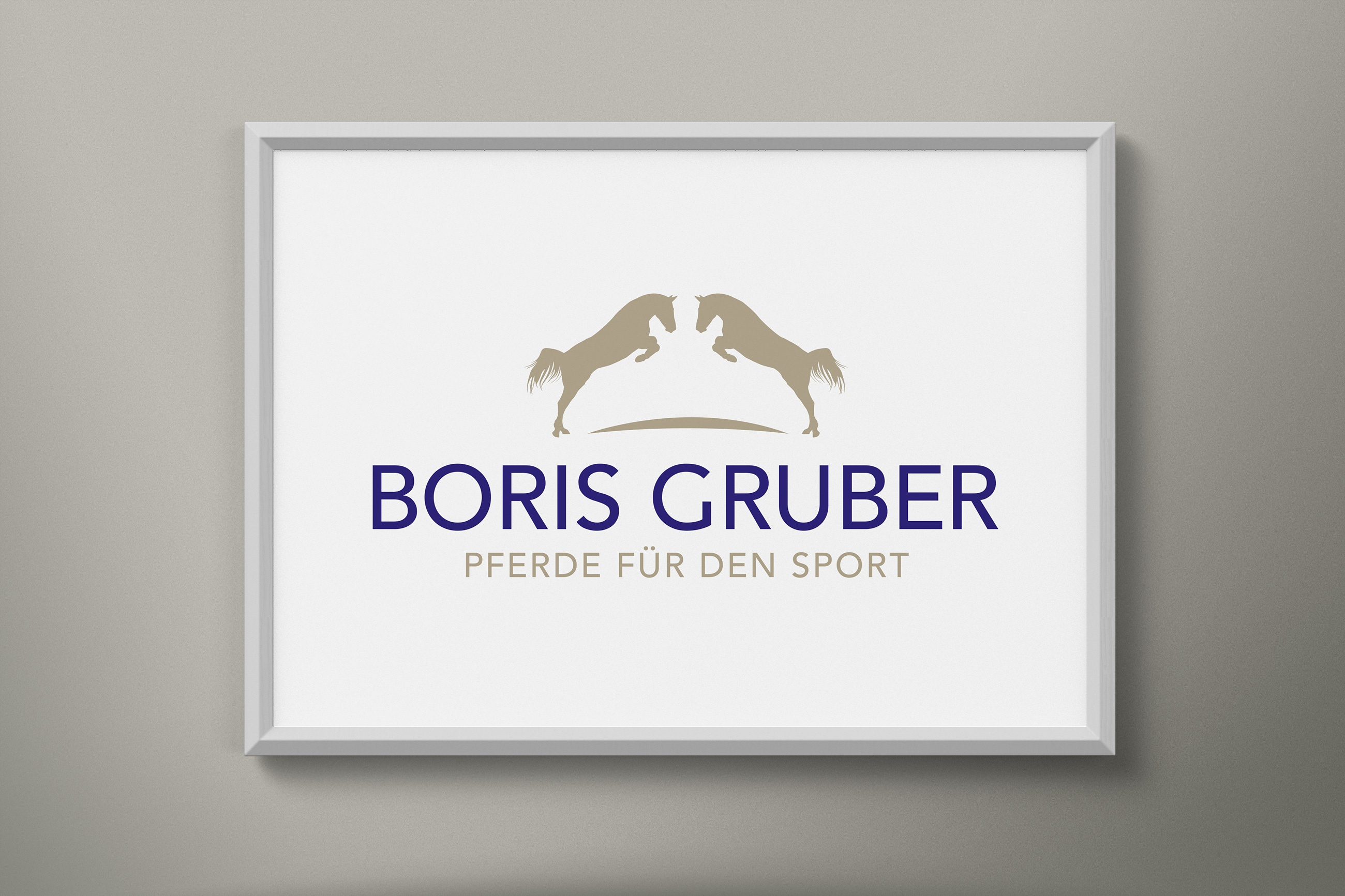 boris Gruber pferdezucht logo